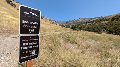 Bonneville Shoreline Trail opens in Hyde Park